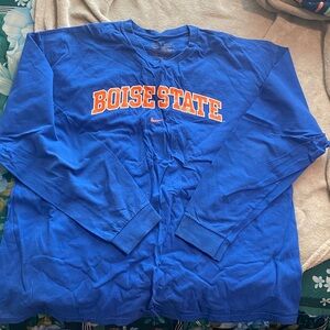 Nike VTG BOISE State blue Team Shirt